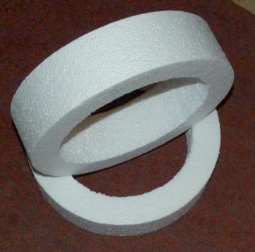 polystyrene rings