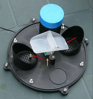 Rain gauge internals